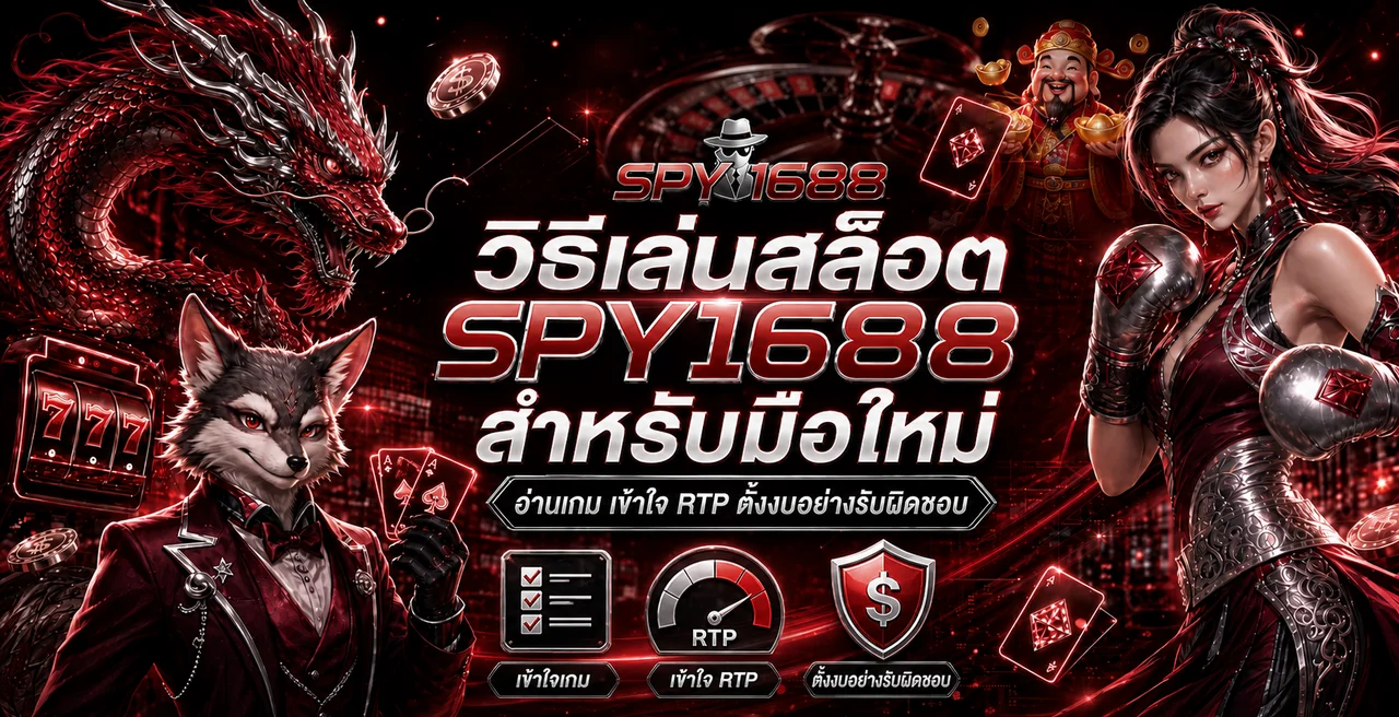 SPY1688 วิธีเล่นสล็อตสำหรับมือใหม่ อ่าน RTP ให้เป็น